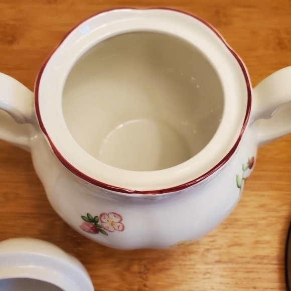 VINTAGE JOHNSON BROS/ENGLAND ROSE SUGAR EXCELLENT - Picture 3 of 8